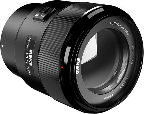 Meike 85mm F1.8 Auto Focus Medium Telephoto STM Stepping Motor Full Frame Portrait Lens Compatible with Nikon Z Mount Cameras Z50, Z5, Z6, Z7, Z6II, Z7II, Z9, Z30, Z fc in Saudi Arabia