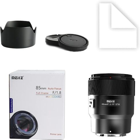 Meike 85mm F1.8 Auto Focus Medium Telephoto STM Stepping Motor Full Frame Portrait Lens Compatible with Nikon Z Mount Cameras Z50, Z5, Z6, Z7, Z6II, Z7II, Z9, Z30, Z fc in Saudi Arabia