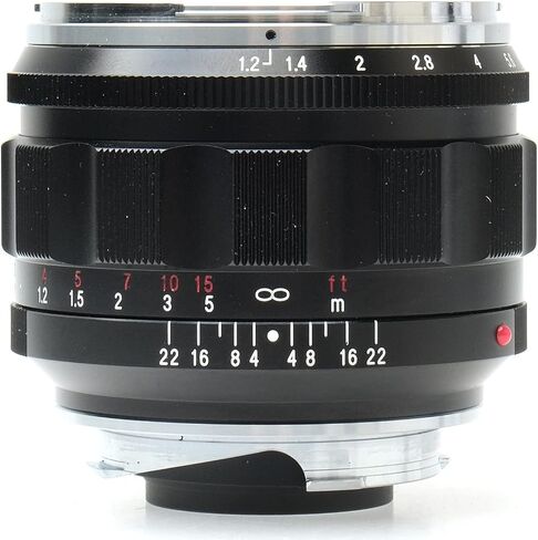 Voigtlander Nokton 50mm f/1.2 Aspherical VM Leica M Mount Lens - Black in Kuwait