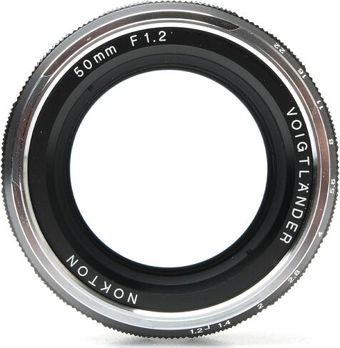 Voigtlander Nokton 50mm f/1.2 Aspherical VM Leica M Mount Lens - Black in Kuwait