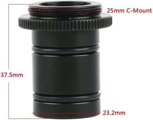 ZTBH Microscope Accessories Kit 23.2mm Microscope Camera, 30mm 30.5mm Electronic Eyepiece Adapter Ring Microscope Slides (Color : 23.2mm Adapter) in Saudi Arabia