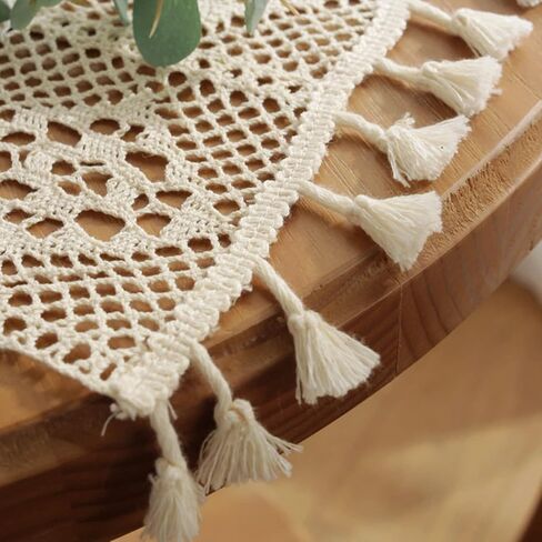 Honra Baby Photoshoots Props Blanket Newborn Photography Crochet Rug Photo Posing Layer Vintage (Cream E) in Saudi Arabia