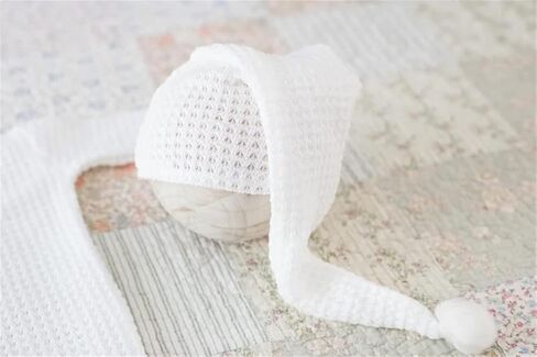 Newborn Photoshoot Outfits Props - 2 Pack Baby Boy Girl Photo Props in Kuwait