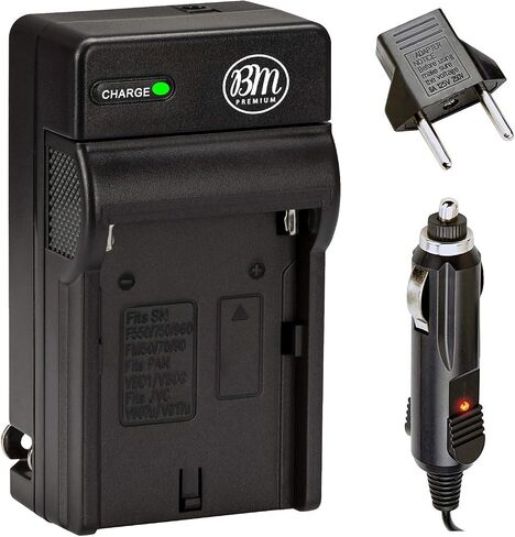 BM NP-F330, NP-F550, NP-F970 Battery Charger for Sony PXW-Z150, NEX-EA50M, FDR-AX14K, HDR-AX2000, FX1, FX7, FX1000, HVR-HD1000, V1U, Z1U, Z5U, Z7U, HXR-NX5U, MC2000U, MC2500, HXR-NX100 Camcorders in Saudi Arabia
