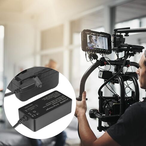 JYJZPB D-Tap Quick Charger for V-Mount/V Lock/Gold Mount Battery Charger, Compatible for Sony BP-U65 BP-U68 HDW-800P HDW-F900R PDW-680 PDW-850 DSR-650PProfessional Video Camcorder [Output: 16.8V 2A] in Saudi Arabia