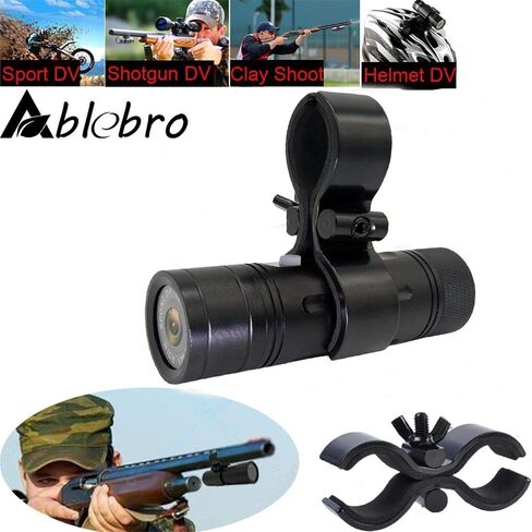 Shotgun Camera,Action Video Camcorder 1080P HD Recording for Shootting/Helmet Cam,Sport Camera for Sports DV Hunting Gun Cam Novatek Video Camera in Saudi Arabia