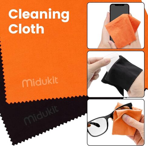 Cleaning Kit for iPhone Cell Phone Airpod, Charging Port Cleaning Tool for iPhone, Cleaner Kit for iPhone Screen Earbud Eyeglass Laptop PC, Cleaning Tool for Apple iPhone Charger Lightning Port USB C in Kuwait