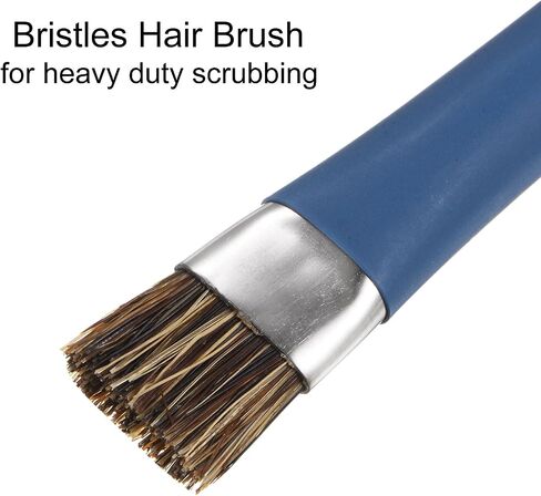 HARFINGTON Double-Head Phone Motherboard IC Cleaning Brush 12x15mm Bristles Hair Anti-Static ESD Brush Cleaner for Computer Phone, 148mm Length, Blue in Saudi Arabia