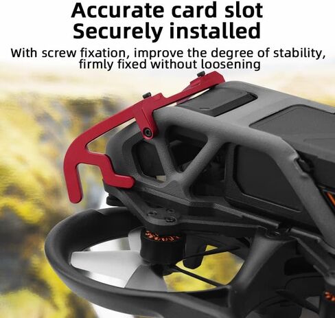 Drone Gimbal Bumper Protection Bar For dji avata, Aluminum Alloy Camera Guard Bracket Protector,Drone Accessories (Black) in Kuwait