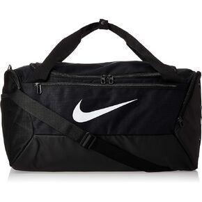 Nike Brasilia Small Duffel-9.0, Black/Black/White, One Size