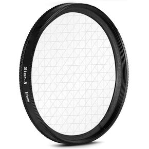 AKOAK 37mm 8-Point Star Filter for Cellphone or Camera Lens in Saudi Arabia