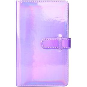 Sunmns Wallet PU Leather Photo Album Compatible with Fujifilm Instax Mini 12 11 9 8 90 8+ 26 7s Instant Camera Film, Polaroid Snap Zip Z2300 PIC-300 Film (Bright Pink) in Kuwait