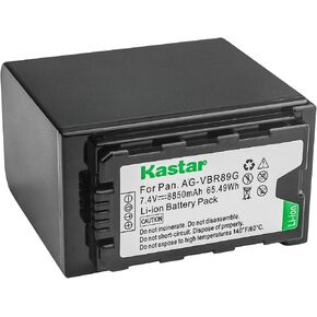 Kastar Camera Battery for Panasonic AG-VBR59 AG-VBR89G AG-VBR118G AG-DVC30 AG-HPX171 AG-HPX255 AG-HVX201 AJ-PCS060 AJ-PX230 AJ-PX270 AJ-PX270PJ AJ-PX298 (PX298MC) AJ-UX180 AJ-UX90 HC-MDH2 NV-MX5000 in Kuwait