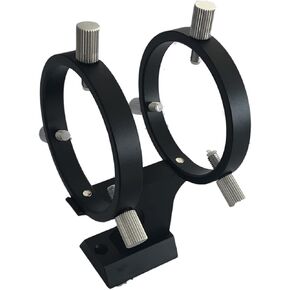 JUIYU Telescope Accessory Set Adjustable Pointer Finder Scope Bracket 50mm Aluminium 6-Point Screw Guidescope Mount Telescope Camera in Saudi Arabia