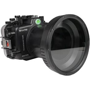 Seafrogs 40 Meters / 130 feet Waterproof Underwater Camera housing for Sony Alpha7 IV (ILCE-7M4 a7 IV a74) with 6-inch Optical Glass Flat Port for Sony FE24-70mm F2.8 GM II Lens in Saudi Arabia