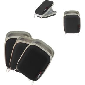 Navitech Black Hard Protective Earphone Case Compatible with The Moki 90 Sports Earphones in Saudi Arabia