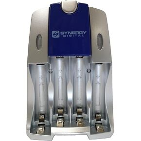 Synergy Digital Camera Battery Charger, Compatible with Canon Powershot A720 is Digital Camera, 110/220V Fold-in Plug with Car & EU adapters in Saudi Arabia