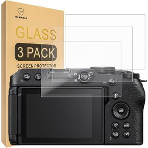Mr.Shield 3-Pack Tempered Glass Screen Protector for Nikon Z30 Camera | Japan Glass with 9H Hardness in Kuwait