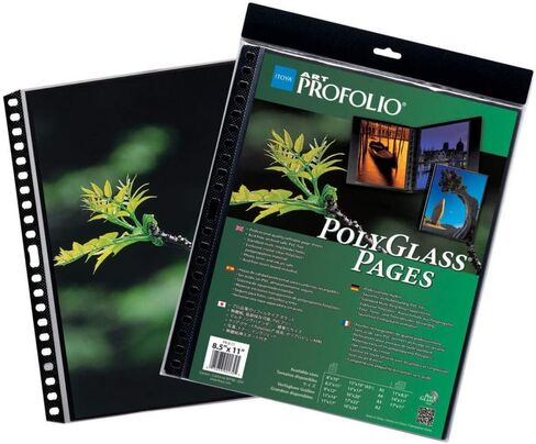 عبوات اعادة تعبئة صفحات ايتويا من الزجاج / 10, ابيض A4 (8.3x11.7) in Kuwait