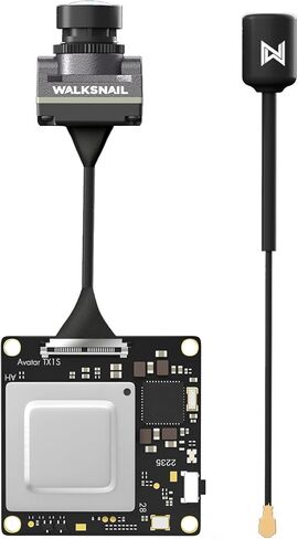 CADDXFPV Walksnail Avatar Mini 1s kit 1080P/60fps 22ms الكمون المنخفض 3.1V-5V الطاقة 350mW المدمج في 8G التخزين 6.8g خفيفة الوزن in Kuwait