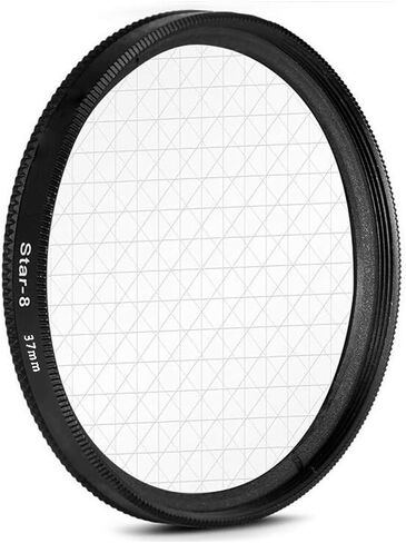 AKOAK 37mm 8-Point Star Filter for Cellphone or Camera Lens in Saudi Arabia