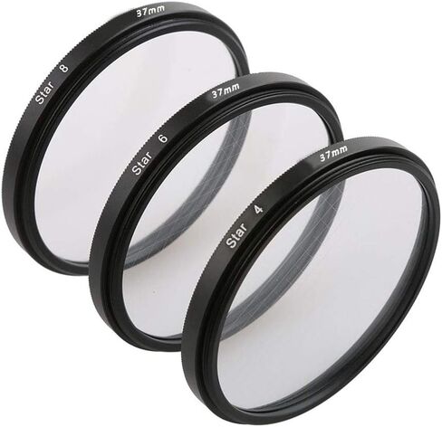 AKOAK 37mm 8-Point Star Filter for Cellphone or Camera Lens in Saudi Arabia