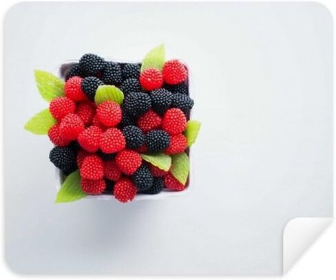 Temperate Red Fruits Picture Photograph Cleaning Cloth Screen Cleaner 2pcs Suede Fabric in Kuwait