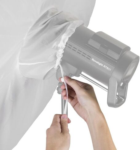 مظلة من الألياف الزجاجية الشفافة العميقة مقاس X-Large Easy Lock (65 بوصة) in Kuwait