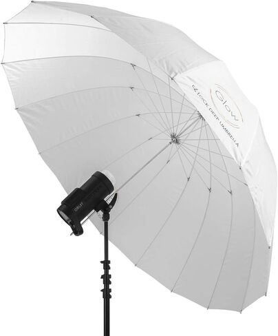 مظلة من الألياف الزجاجية الشفافة العميقة مقاس X-Large Easy Lock (65 بوصة) in Kuwait