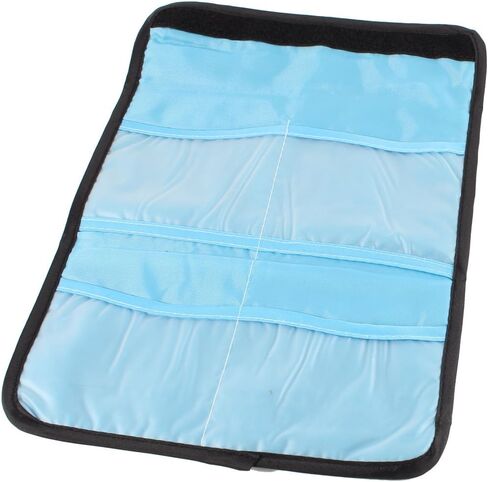 Qtqgoitem Four Pockets Pouch Camera Lens Filter Case Bag for 25mm-82mm UV CPL (Model: 662 595 c08 b7f 4c6) in Kuwait