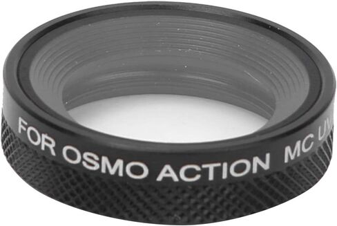 Action Camera UV Filter,MC UV Aluminum Optical Glass Sports Camera Optical Glass Lens Protection Filter Photography Accessory for DJI Osmo Action in Kuwait