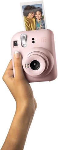 Fujifilm Instax Mini 12 Instant Film Camera (Pastel Blue) + Fuji Instax Mini Instant Film – 40 Sheets + Instant Camera Gift Bundle in Saudi Arabia