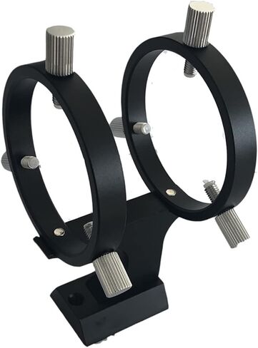 JUIYU Telescope Accessory Set Adjustable Pointer Finder Scope Bracket 50mm Aluminium 6-Point Screw Guidescope Mount Telescope Camera in Saudi Arabia