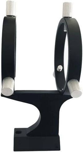 JUIYU Telescope Accessory Set Adjustable Pointer Finder Scope Bracket 50mm Aluminium 6-Point Screw Guidescope Mount Telescope Camera in Saudi Arabia