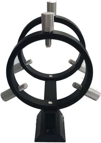 JUIYU Telescope Accessory Set Adjustable Pointer Finder Scope Bracket 50mm Aluminium 6-Point Screw Guidescope Mount Telescope Camera in Saudi Arabia