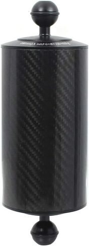 5/8/10 Inch Carbon Fiber Float Buoyancy Aquatic Arm 1" Dual Ball 80mm Underwater Diving Camera Tray (8 Inch-619g Float) in Kuwait