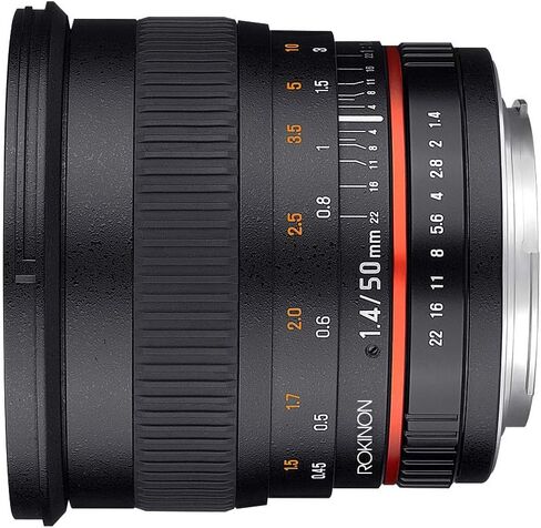 Rokinon 50mm F1.4 Lens for Nikon Digital SLR in Saudi Arabia