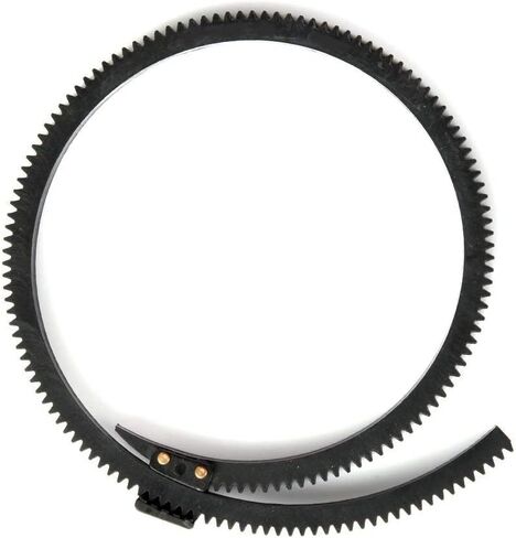 فوتجا حلقة حزام تروس مرنة من المطاط متوافقة مع التركيز المتبع DP500IIS DP500III JTZ DP30، قابلة للتعديل من 46 ملم الى 110 ملم، اسود in Saudi Arabia