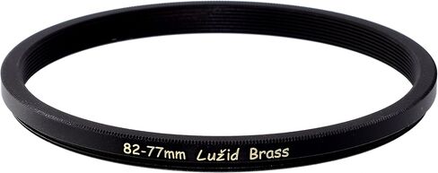 LUŽID X2 Brass 82mm to 77mm Step Down Filter Ring Adapter 82 77 Luzid in Saudi Arabia