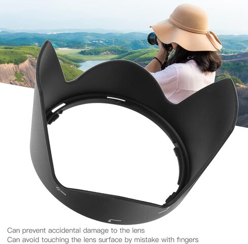 Lens Hood, HB‑50 Reversible Camera Lens Hood Lens Sun Shade Replacement, for Nikon AF‑S 28‑300/3.5‑5.6G ED VR Lens in Saudi Arabia