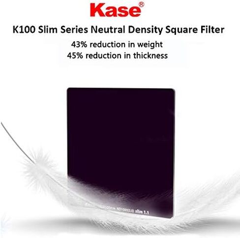 Kase Wolverine Slim 1.1mm Shockproof 100mm ND1000 Filter Neutral Density 10 Stop Optical Glass 100 ND in Saudi Arabia