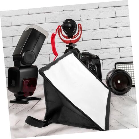 SWOOMEY المحمولة الناشر Speedlight Softbox فلاش الناشر كاميرا فلاش الناشر Softbox الإضاءة لتسجيل الفيديو Softbox للكاميرا مصباح فلاش آلة أعلى القماش غطاء عاكس الحديد in Kuwait