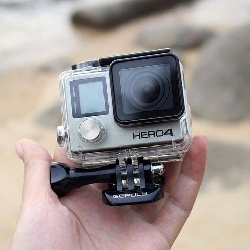 Waterproof Housing Case for GoPro Hero 4, Hero 3+, Hero 3 Underwater Photography - Waterproof Up to 131 ft (40M) - with Quick Release Mount, Thumb Screw in Kuwait