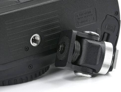 Foto&Tech Field Monitor Hot Shoe Mount for LED Panel with Cold Shoe for 5" to 7" Monitor, 360° Swivel and 180° Tilt for Video Shooting Photography Accessories in Saudi Arabia