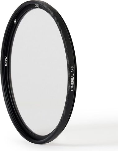 Urth 37mm Ethereal Black Mist ⅛ Diffusion Lens Filter (Plus+) - Cinematic Effect, 20-Layer Nano-Coated Black Mist Light Diffusion Particles in Saudi Arabia