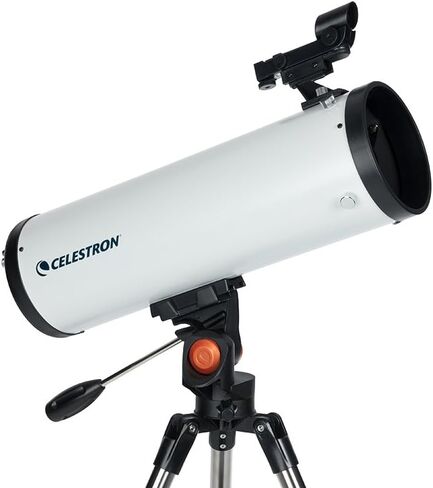 Celestron – Cometron 114mm Newtonian Telescope – Newtonian Reflector Telescope with Parabolic Mirror – Alt–azimuth Mount – Ideal Telescope for Beginners – BONUS Astronomy Software Package in Saudi Arabia