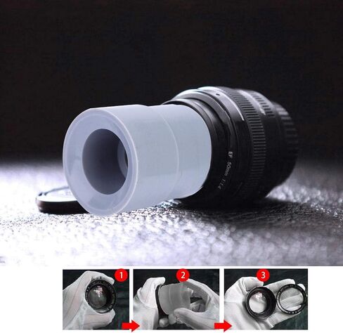 Hilitand 9pcs Camera DSLR Lens Repair Tools Set for Photographers,8-83mm Lenses Removal Rubber Accessory Lens Accessories for Almost Cameras to Use in Saudi Arabia