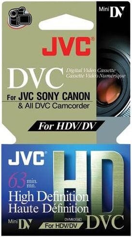 JVC HD Dvc Single 63 Min Hd Blister in Saudi Arabia