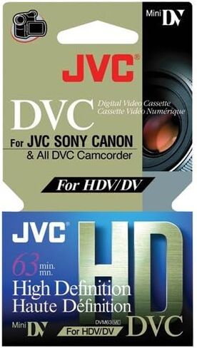 JVC HD Dvc Single 63 Min Hd Blister in Saudi Arabia