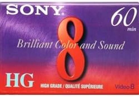Sony P6-60HG 60 Minute High Grade 8mm Tape in Saudi Arabia